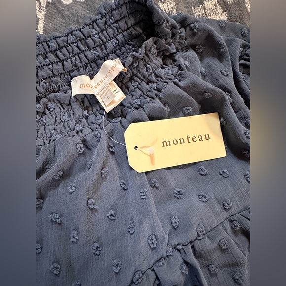 ๐ Chiffon Swiss Dot blouse - Picture 4 of 4